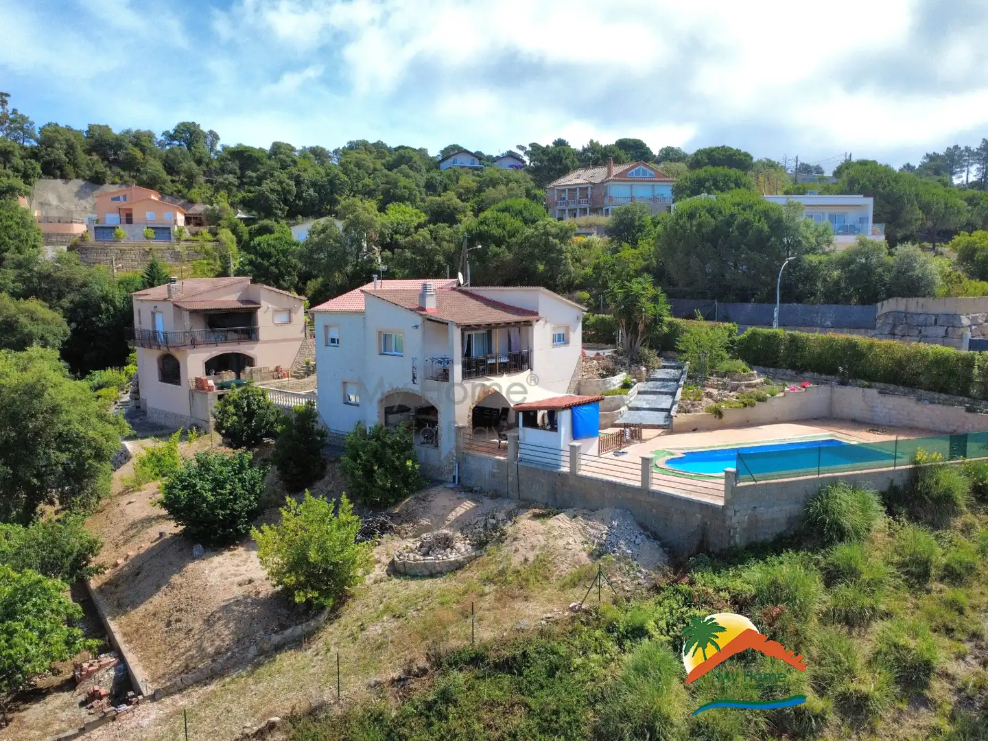 Jardí de Casa o xalet en venda en Vidreres amb Calefacció, Jardí privat i Terrassa