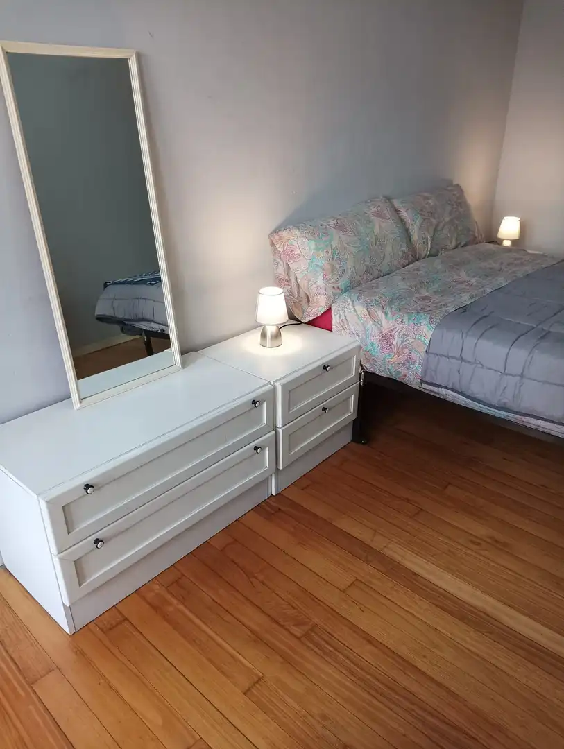 Dormitori de Apartament de lloguer en Gorliz amb Calefacció, Terrassa i Moblat