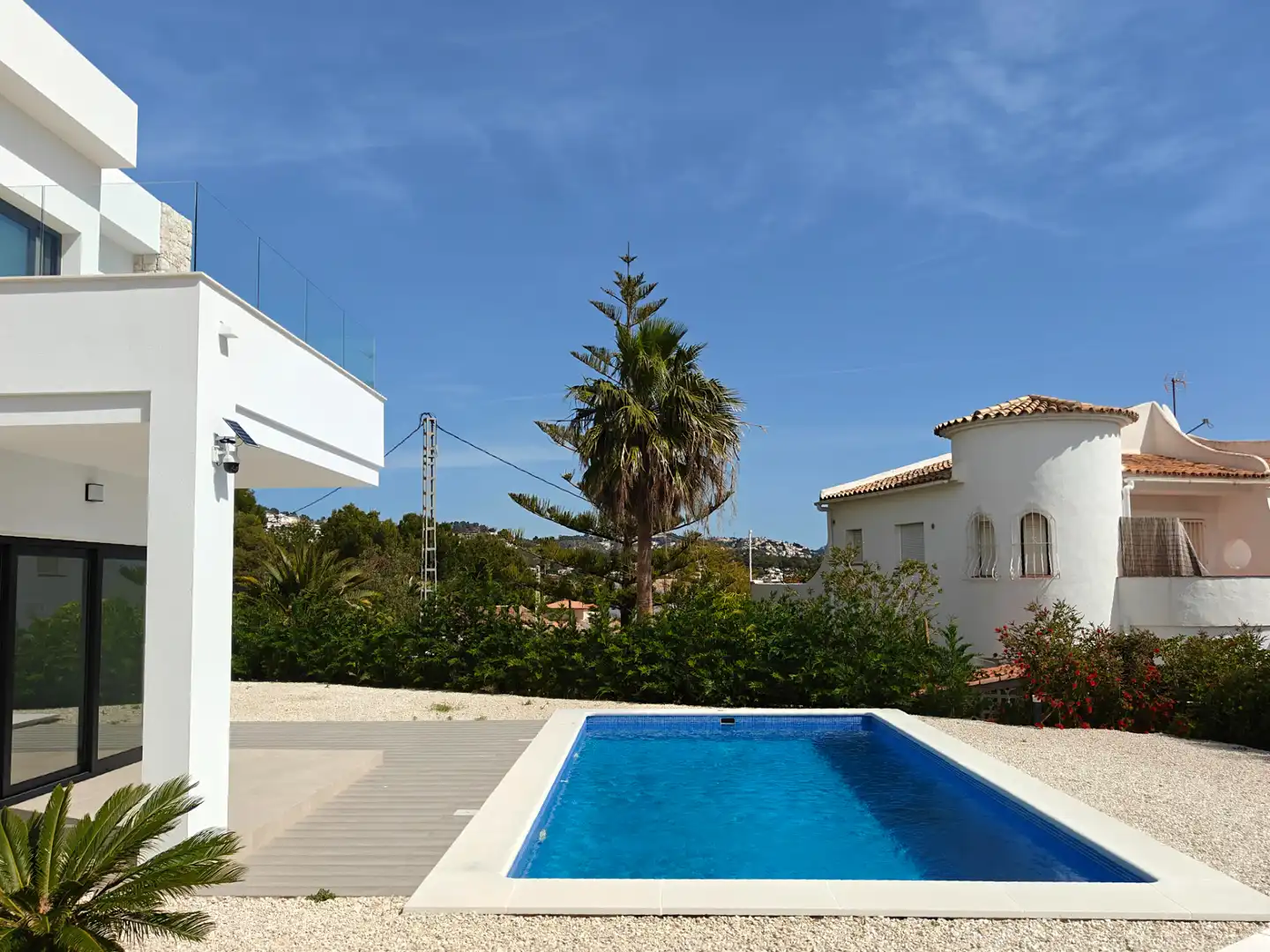 Piscina de Casa o chalet en venta en Benissa con Aire acondicionado, Calefacción y Jardín privado