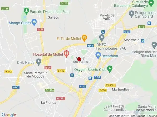 Vista exterior de Pis en venda en Mollet del Vallès