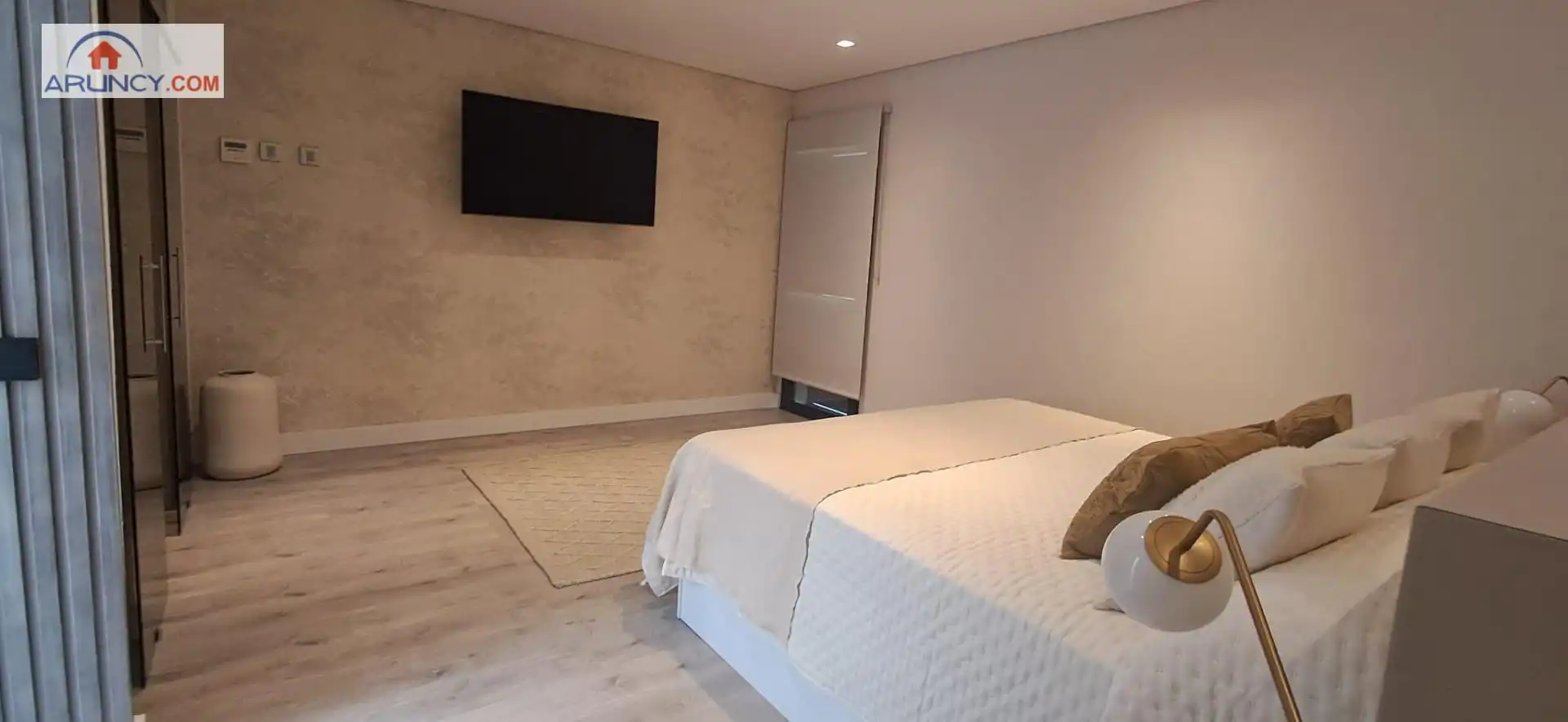 Dormitori de Casa o xalet de lloguer en Montequinto amb Aire condicionat, Jardí privat i Traster