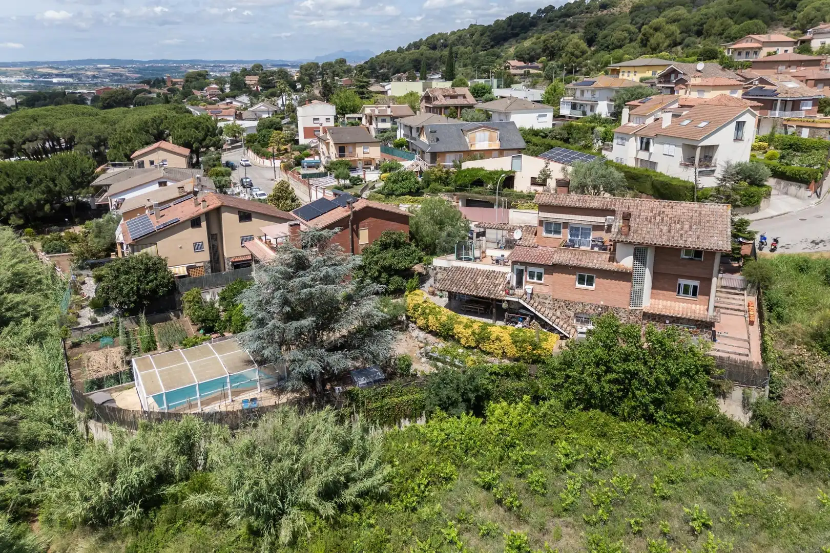 Vista exterior de Casa o xalet en venda en Martorelles amb Aire condicionat, Calefacció i Parquet