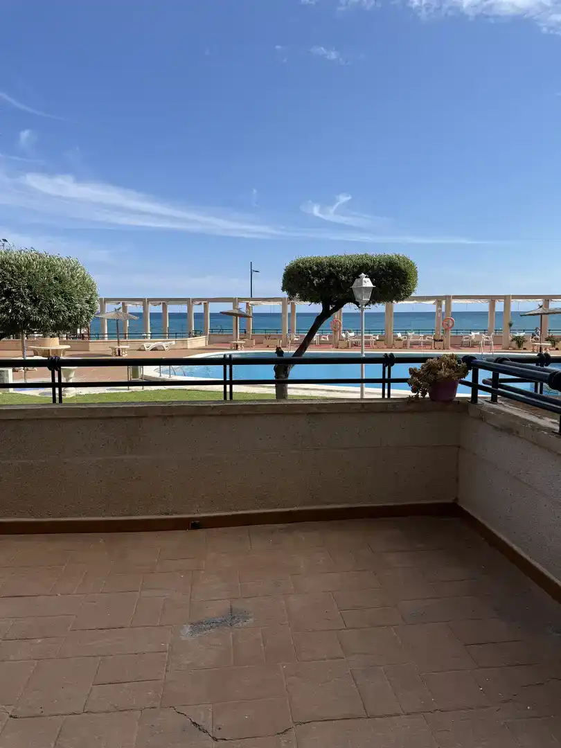 Terrasse von Wohnung zur Miete in Campello Playa