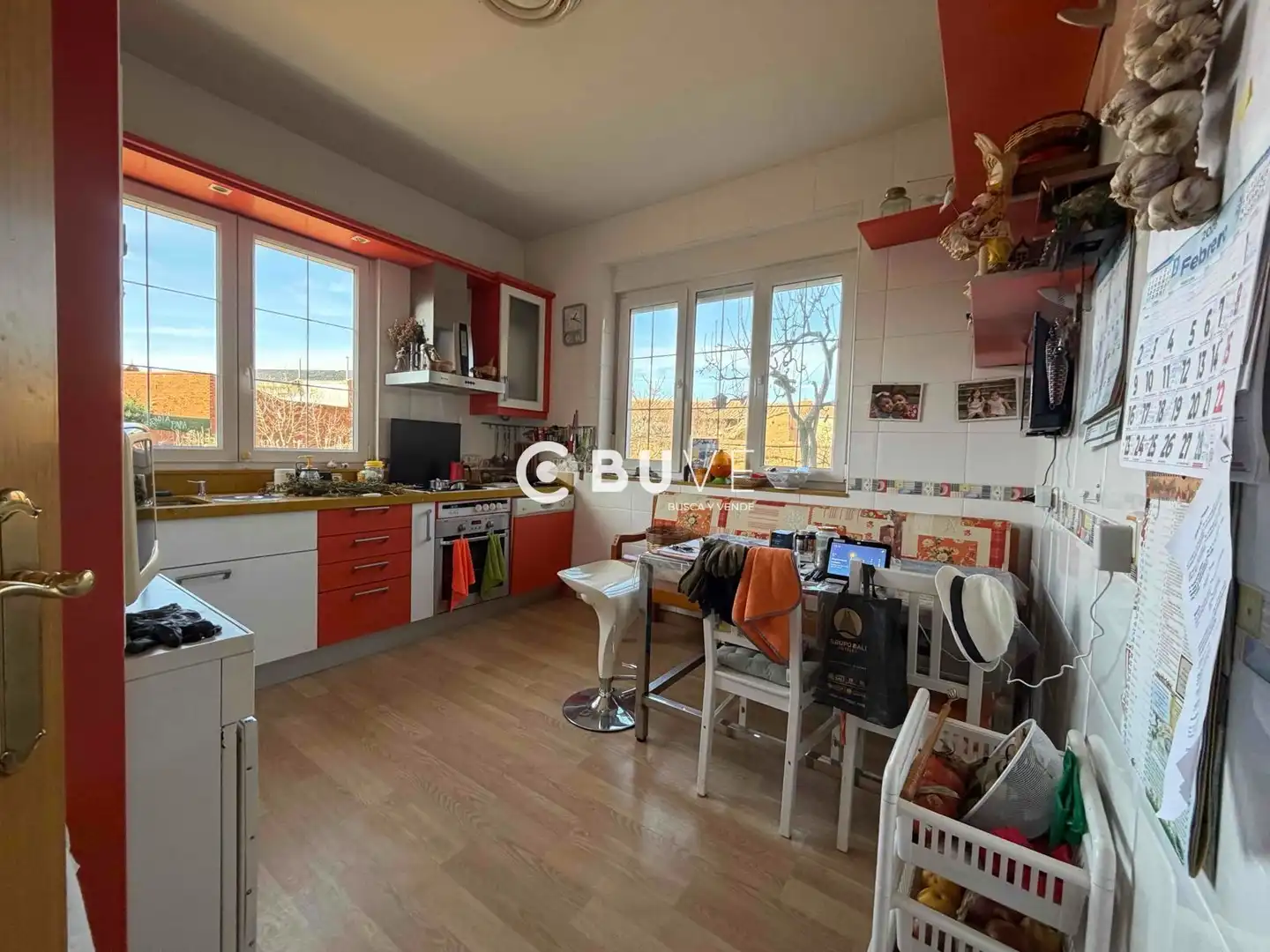 Kitchen of Houses for sale in Bustillo del Páramo  with Heating, Terrace and Storage room