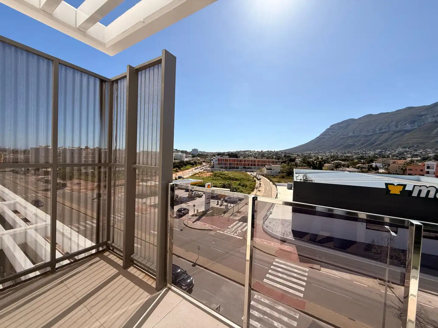 Terrasse von Dachboden zum Verkauf in Dénia mit Klimaanlage, Privatgarten und Terrasse