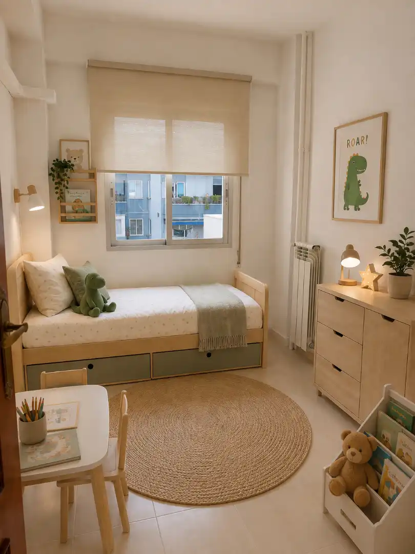 Bedroom of Flat for sale in Parla  with Air Conditioner, Heating and Terrace