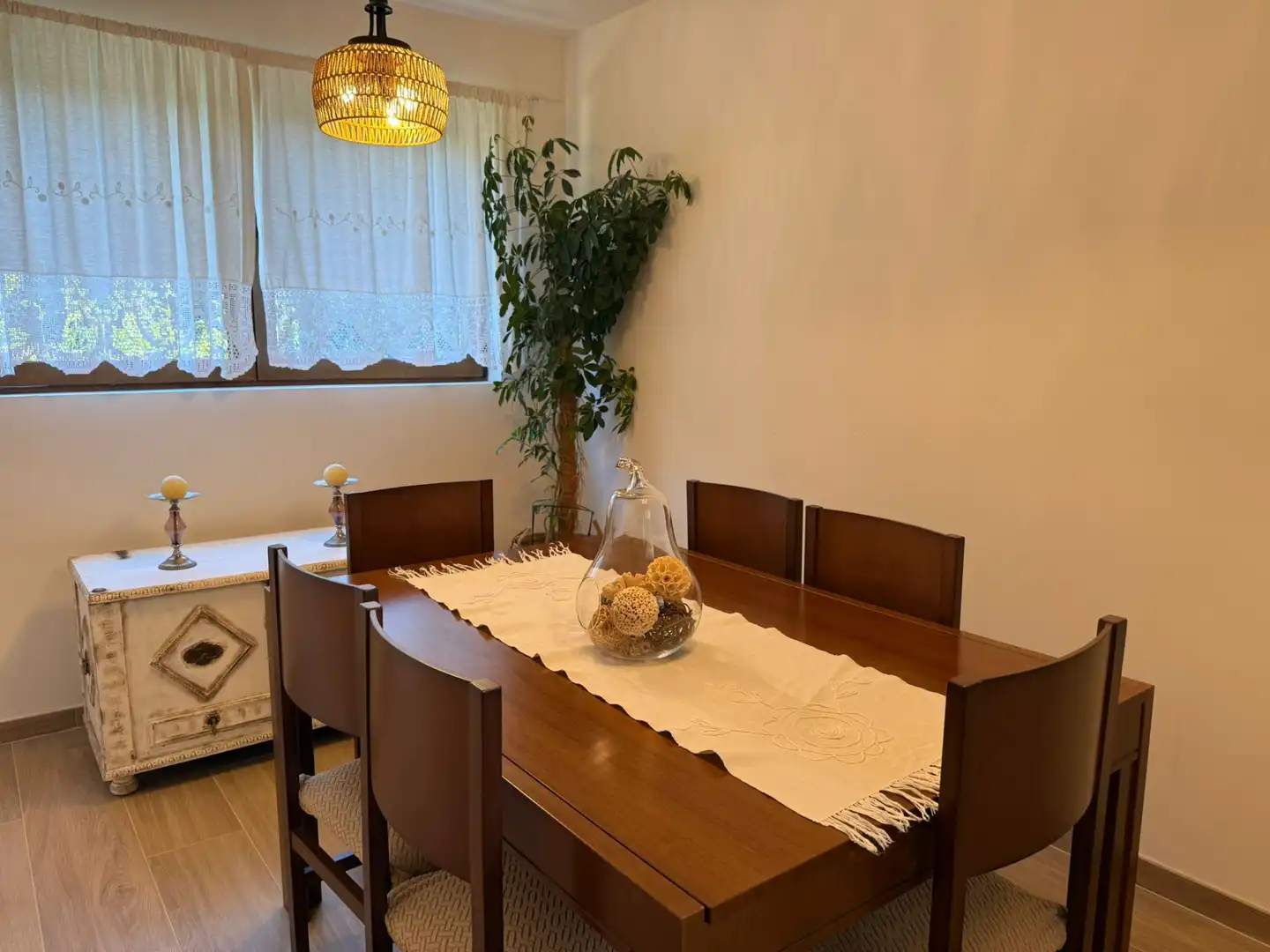 Dining room of Houses for rent in Ferrol  with Private garden, Terrace and Furnished