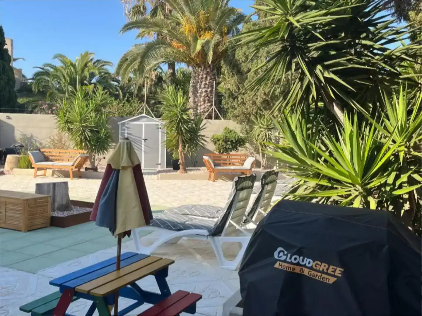 Terrassa de Pis en venda en Roquetas de Mar amb Aire condicionat, Jardí privat i Traster