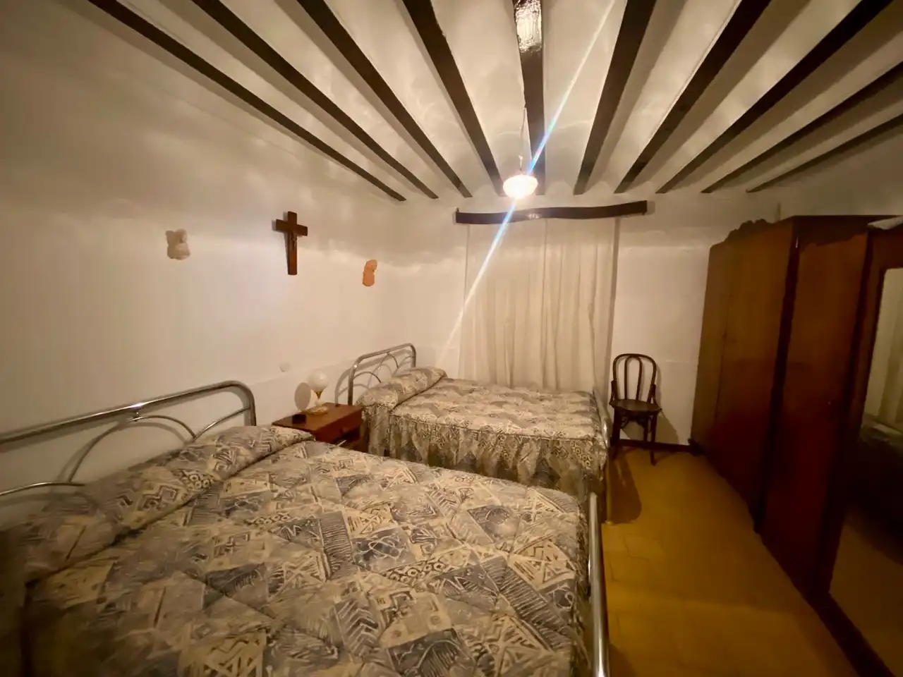 Habitación de Casa o chalet en venta en Ballesteros de Calatrava con Jardín privado, Terraza y Amueblado