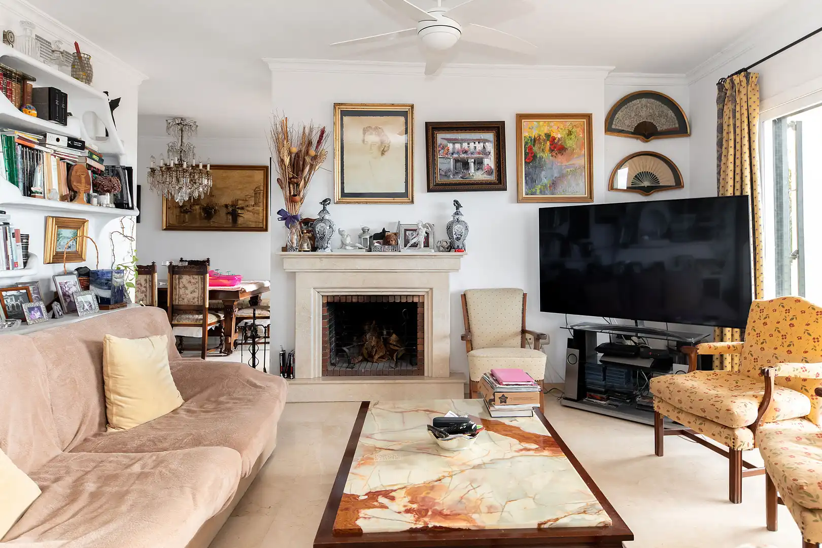 Living room of Houses for sale in Málaga