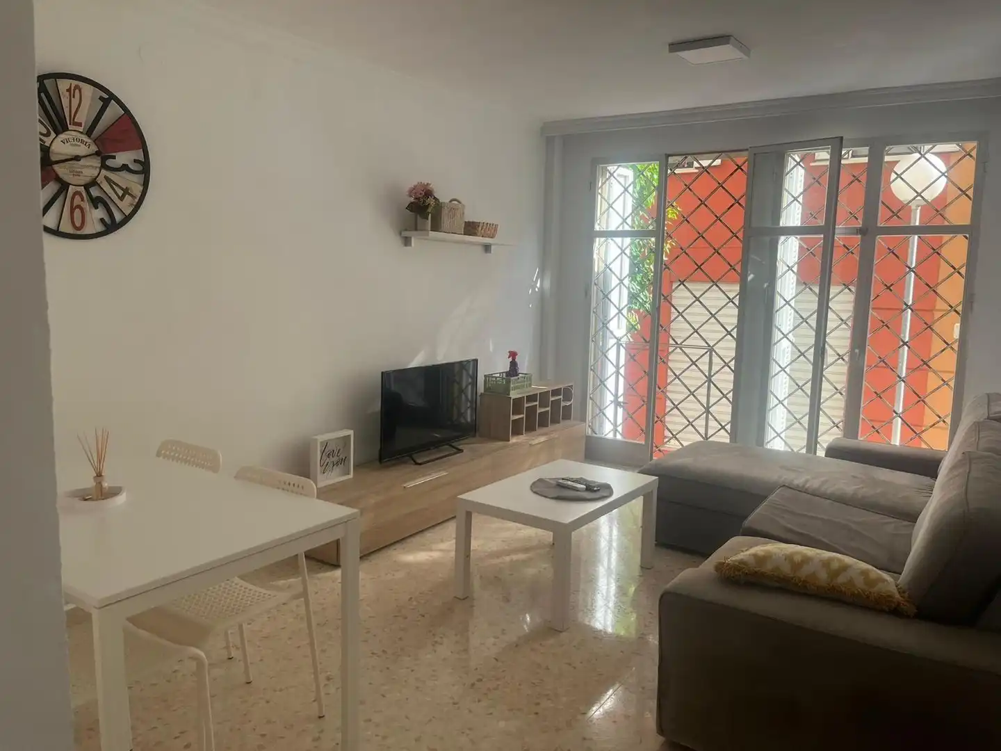 Living room of Ground floor for sale in Málaga Capital  with Air Conditioner
