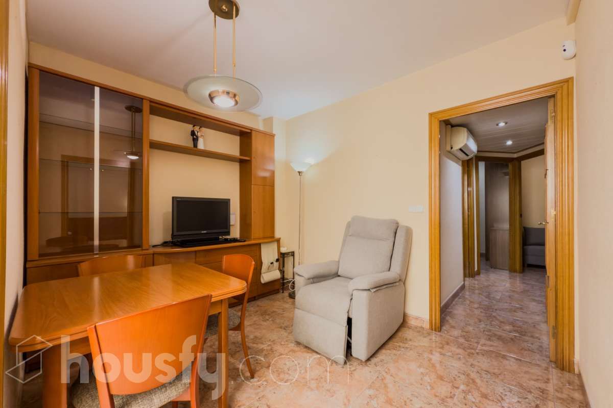 Living room of Flat for sale in  Barcelona Capital  with Air Conditioner