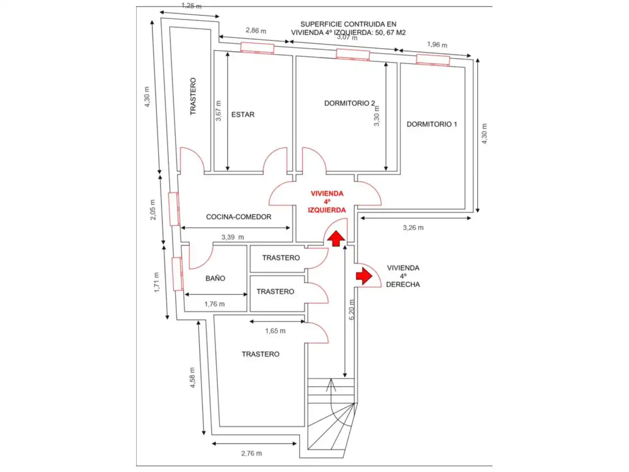 Flat for sale in Plaza Santa María, imagen 29
