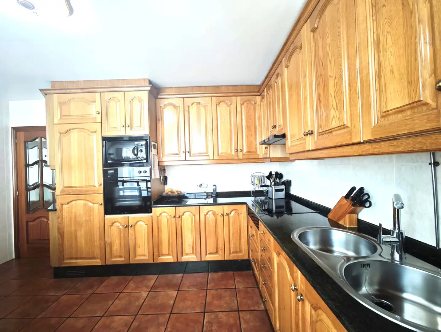 Cuina de Casa adosada en venda en Culleredo amb Moblat, Forn i Rentadora