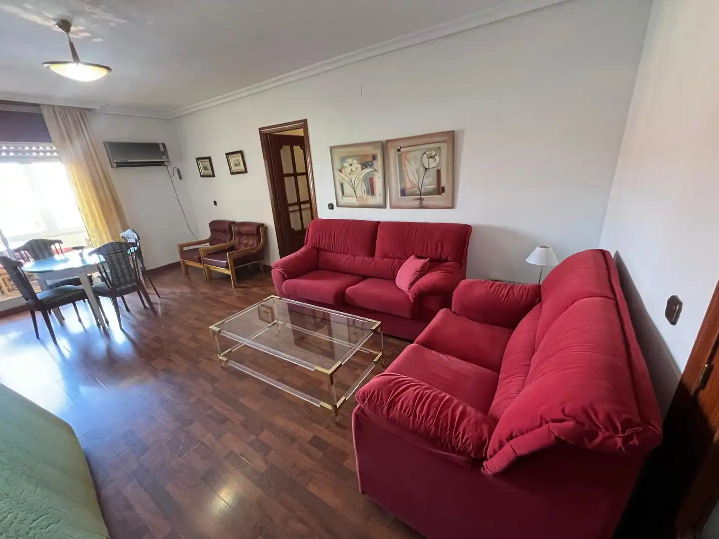 Sala de estar de Piso en venta en Cáceres con Aire acondicionado, Calefacción y Terraza