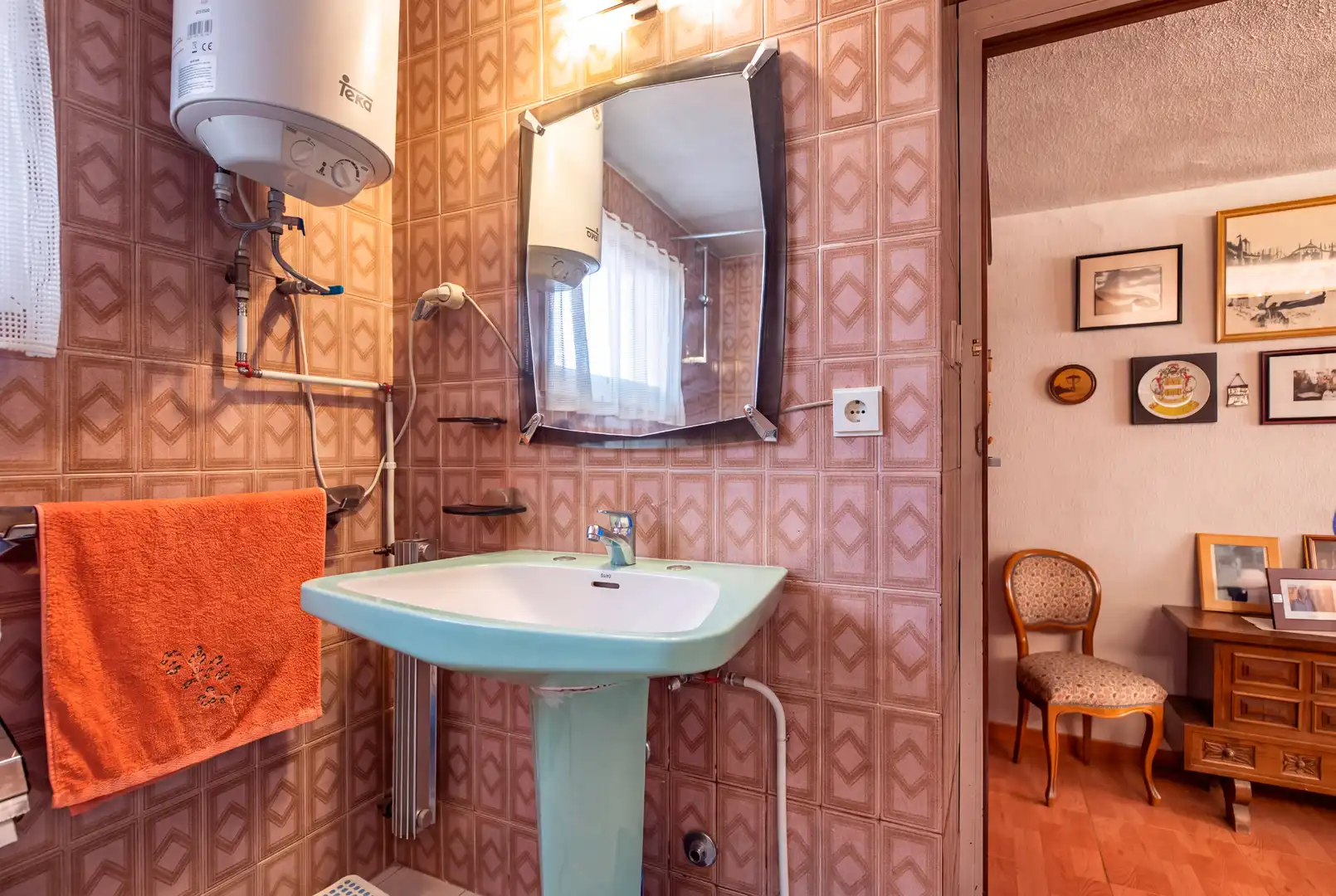 Baño de Casa adosada en venta en Madrid con Calefacción, Jardín privado y Trastero