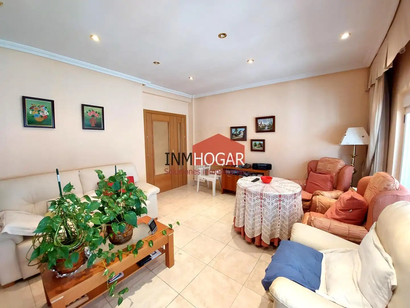 Sala de estar de Piso en venta en Ávila con Calefacción, Terraza y Trastero