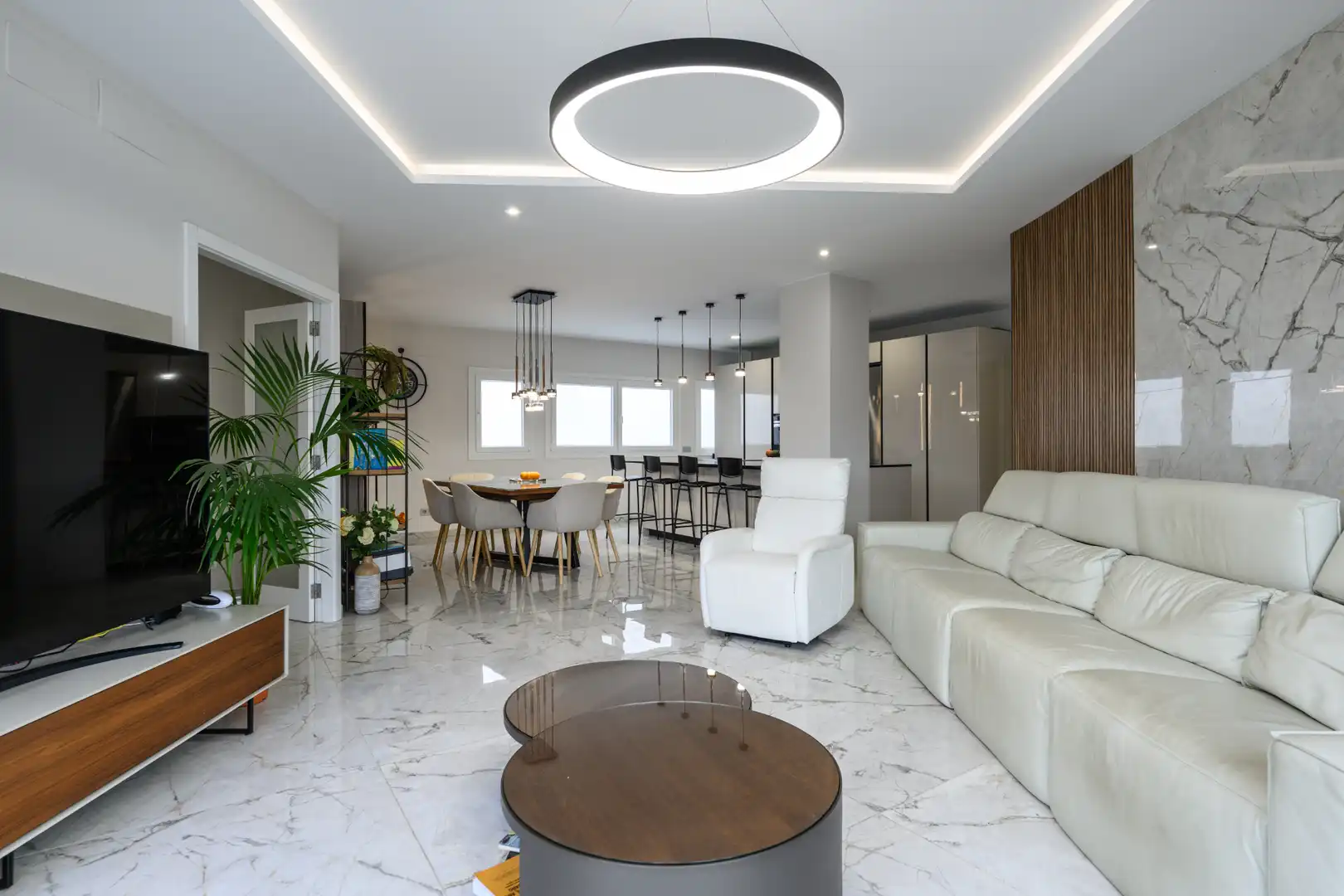 Wohnzimmer von Wohnung zum Verkauf in Las Palmas de Gran Canaria mit Möbliert