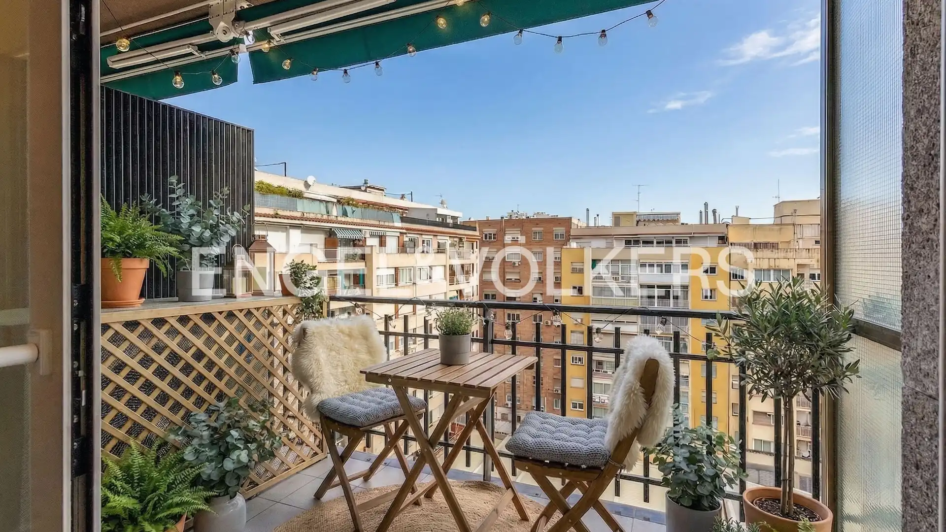 Balcony of Flat for sale in  Barcelona Capital  with Air Conditioner, Heating and Balcony