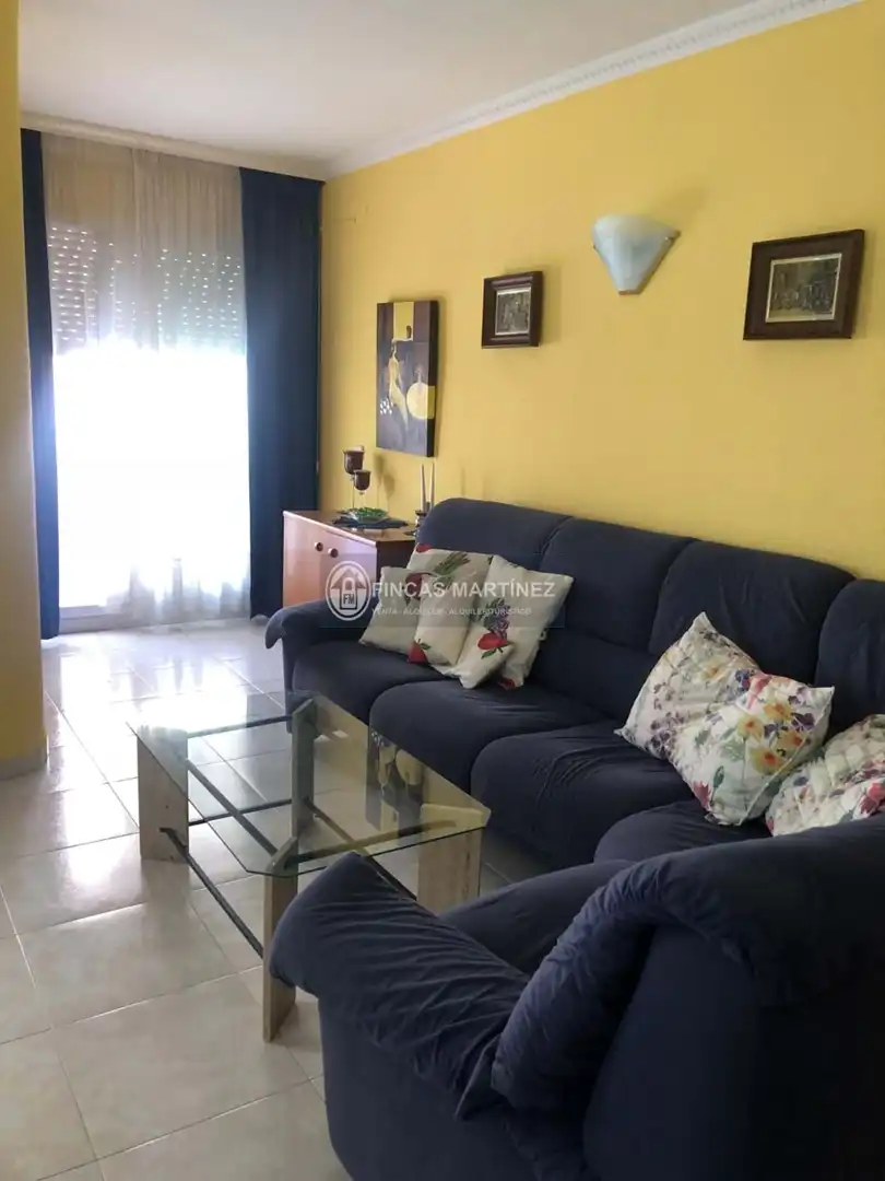 Sala d'estar de Pis de lloguer en Cambrils amb Terrassa, Traster i Moblat