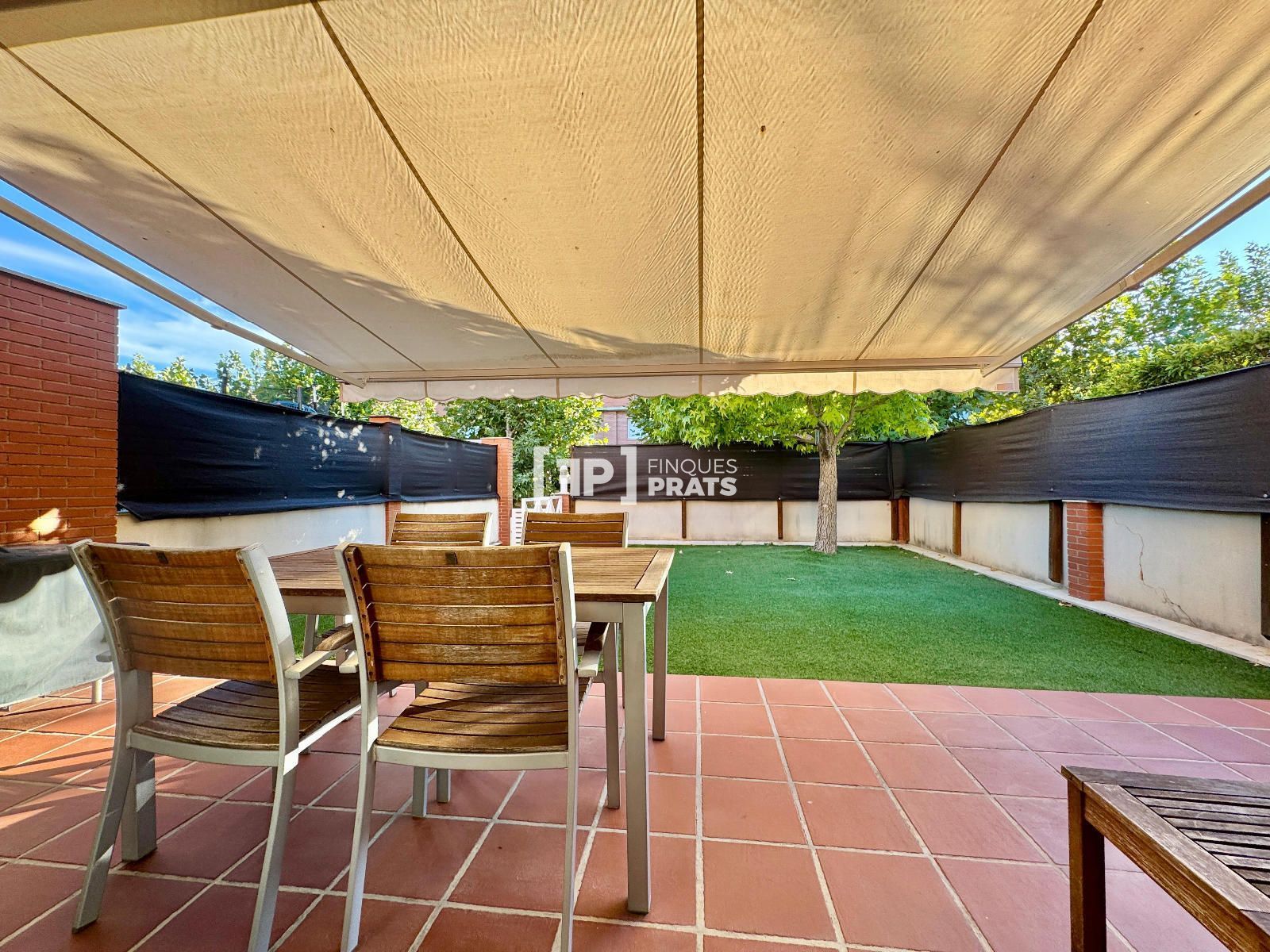 Terrace of Single-family semi-detached for sale in Alpicat  with Air Conditioner, Heating and Private garden