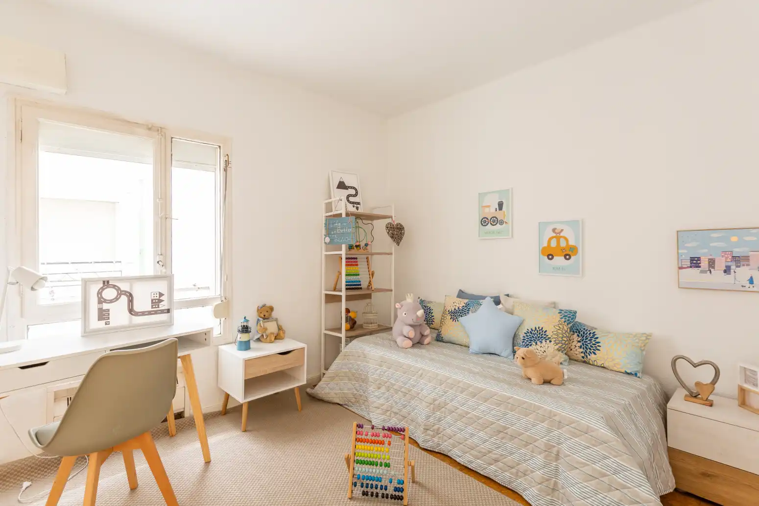 Schlafzimmer von Wohnung zum Verkauf in  Pamplona / Iruña mit Heizung und Balkon