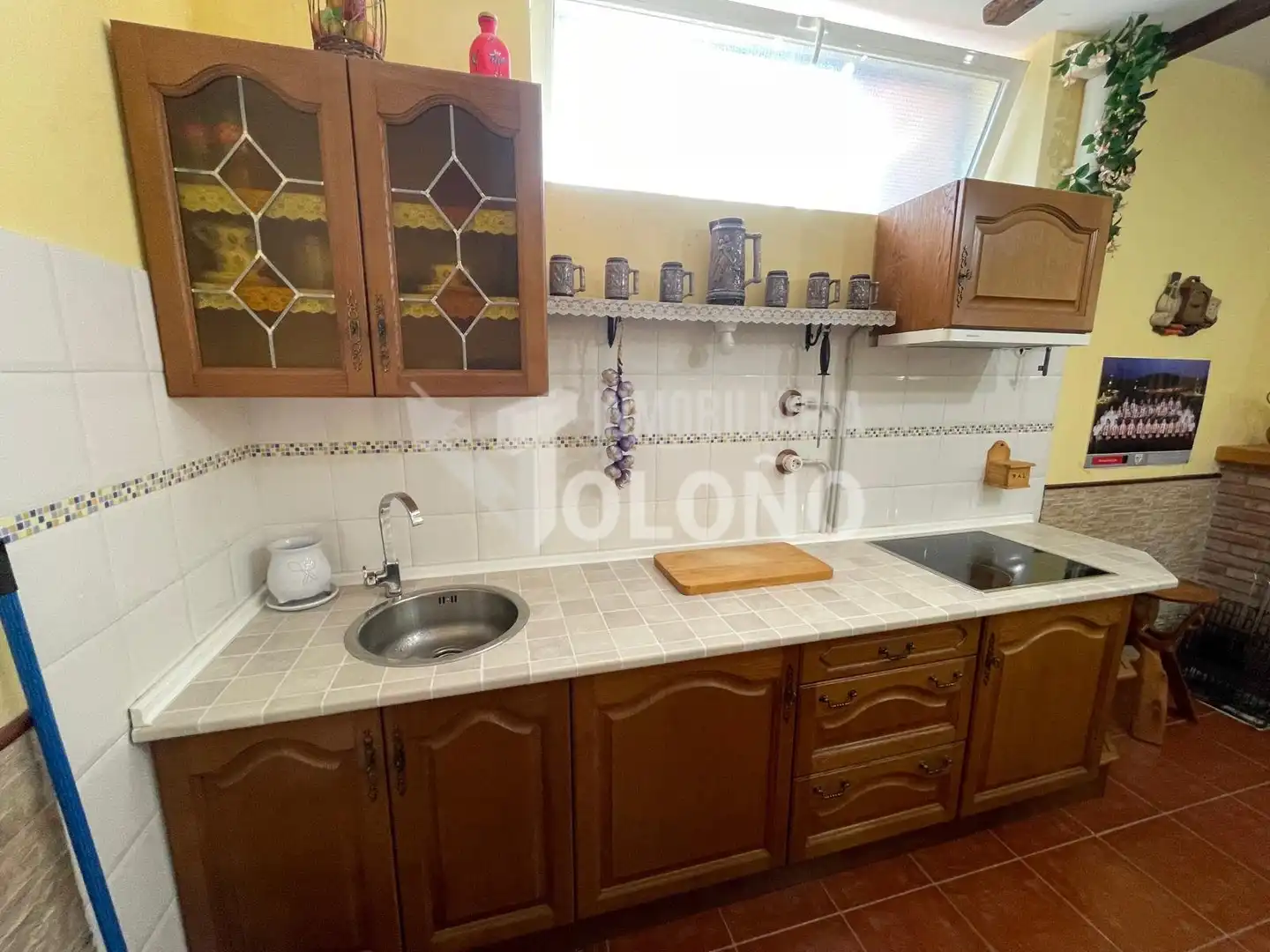 Cocina de Casa o chalet en venta en Alesanco con Calefacción, Jardín privado y Parquet