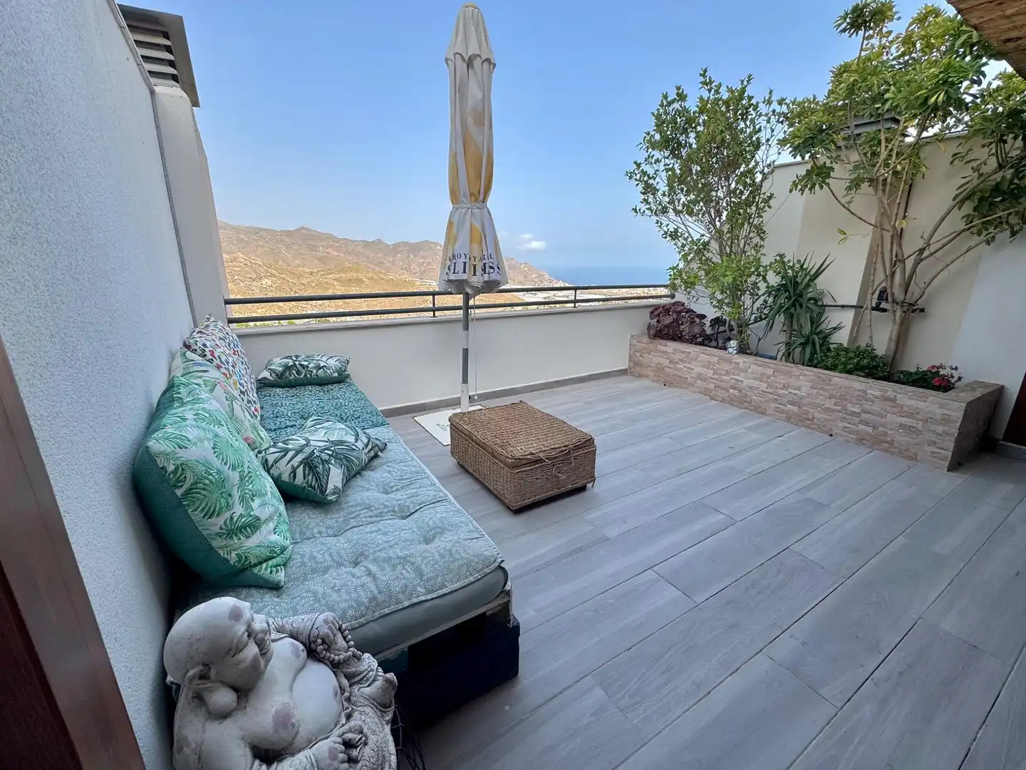Terrace of Flat for sale in Vícar  with Air Conditioner, Private garden and Terrace