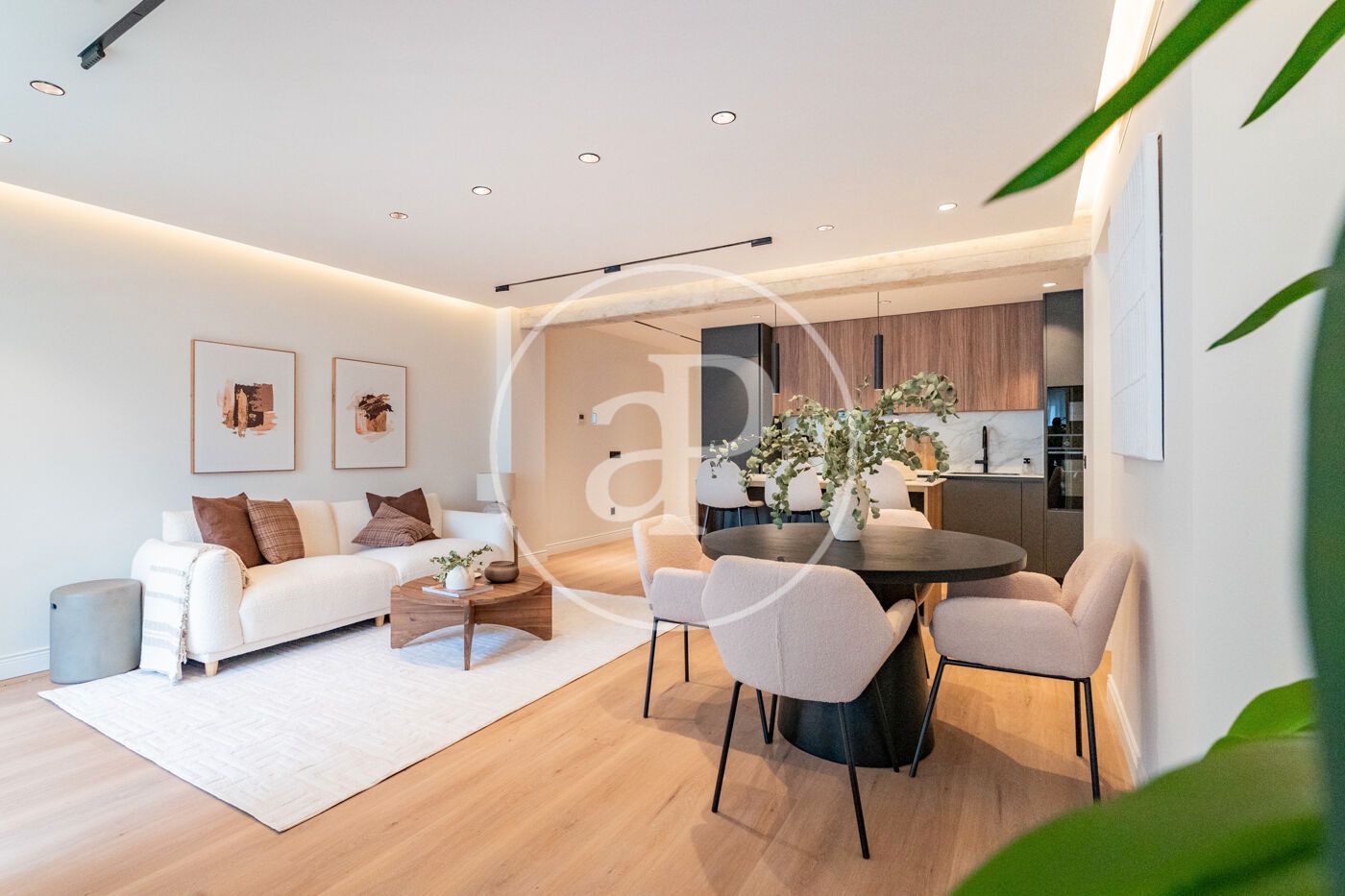 Living room of Flat for sale in  Madrid Capital  with Air Conditioner, Heating and Terrace