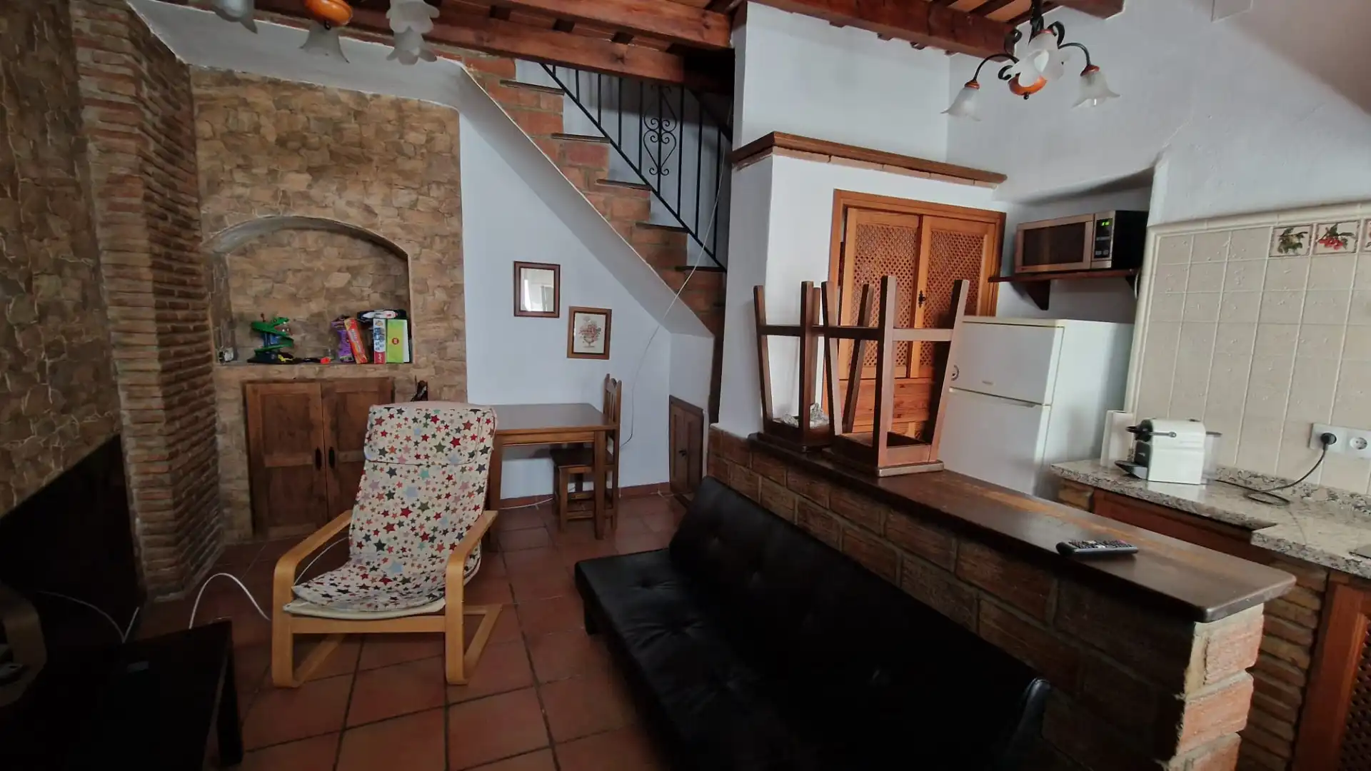 Sala de estar de Casa o chalet en venta en San Roque con Amueblado