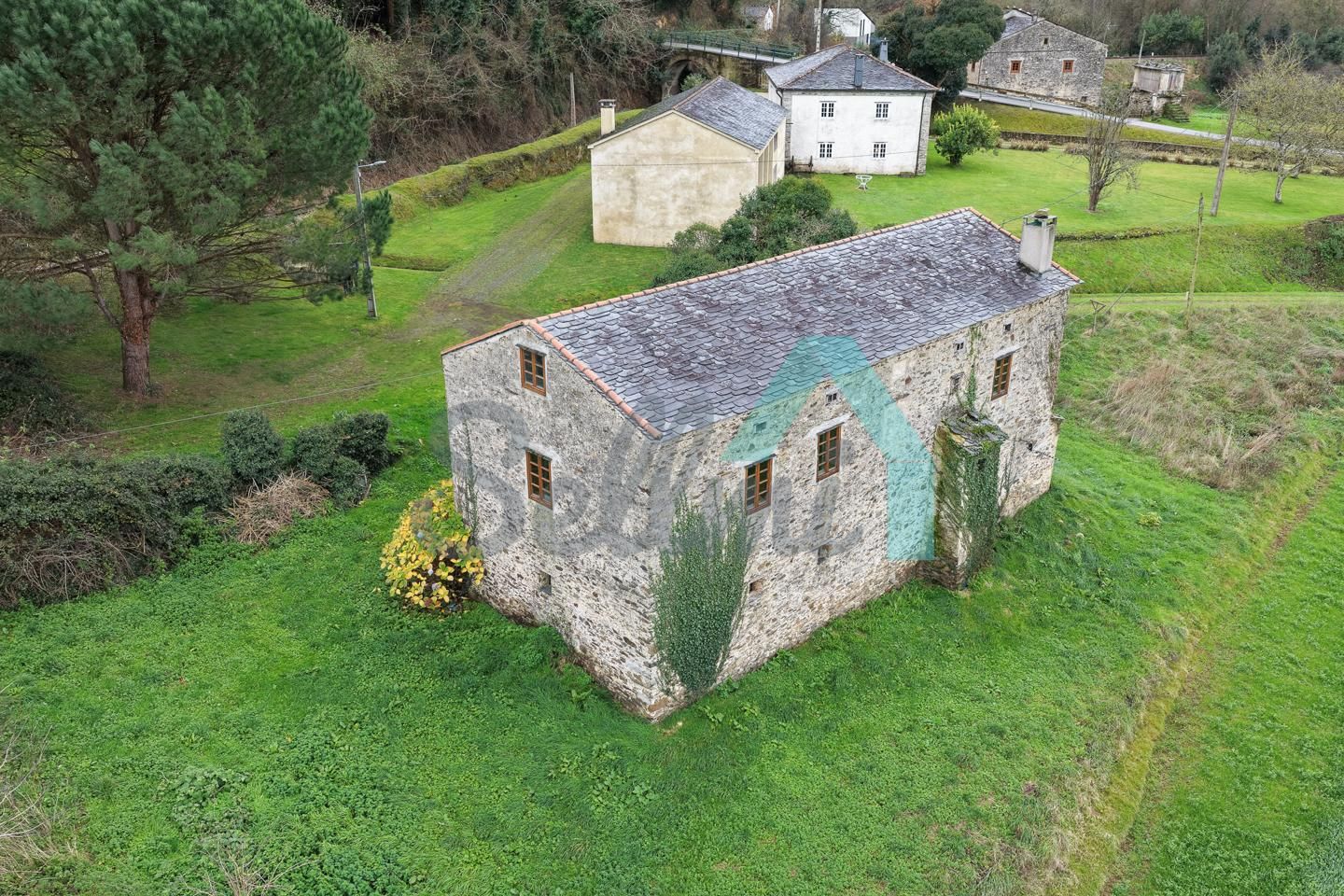 Vista exterior de Casa o chalet en venta en Castropol con Jardín privado y Parquet