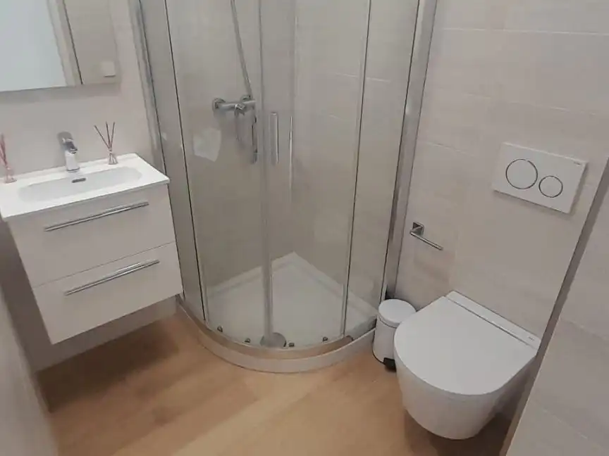 Bathroom of Houses for sale in Mijas  with Air Conditioner, Terrace and Swimming Pool