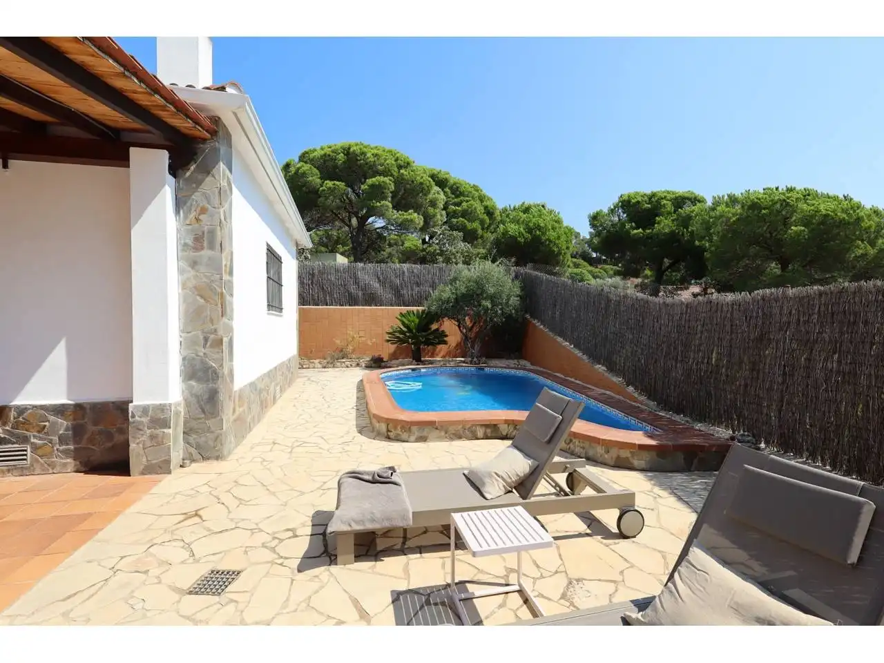 Swimming pool of Houses for sale in Lloret de Mar  with Heating, Private garden and Parquet flooring