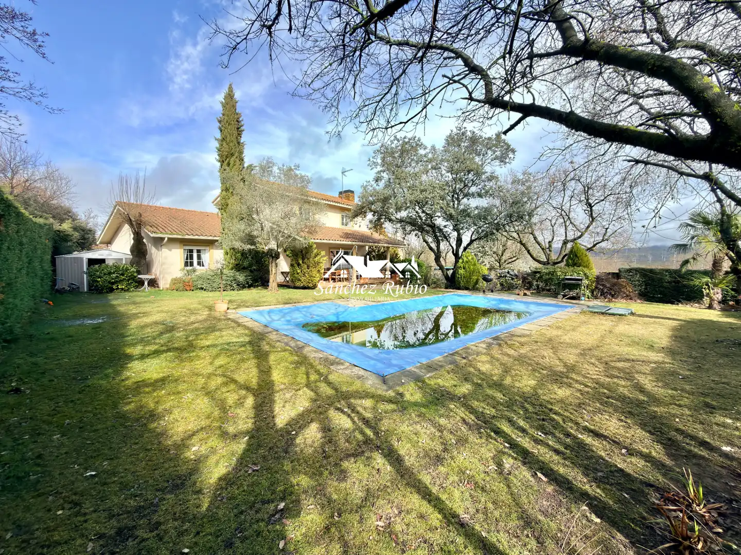 Jardí de Casa o xalet en venda en Galapagar amb Calefacció, Jardí privat i Terrassa