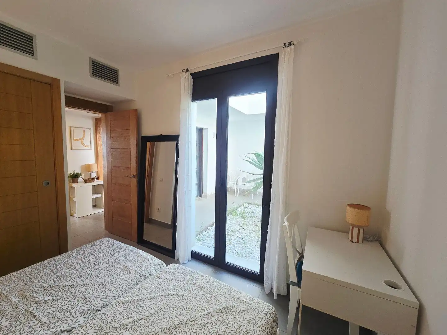 Schlafzimmer von Wohnung zum Verkauf in Mojácar mit Klimaanlage, Terrasse und Schwimmbad