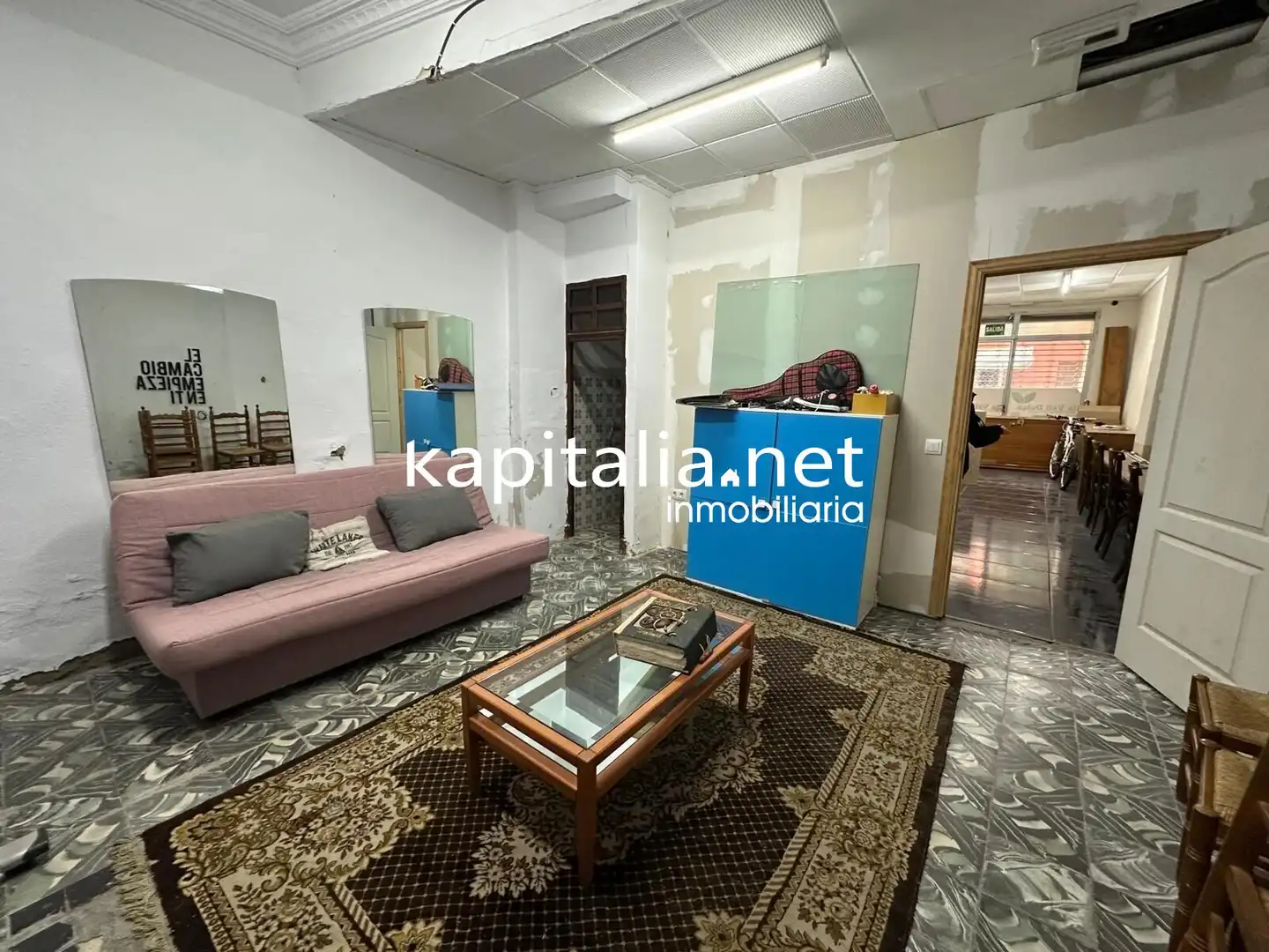 Sala d'estar de Casa o xalet en venda en Ontinyent amb Jardí privat, Terrassa i Traster