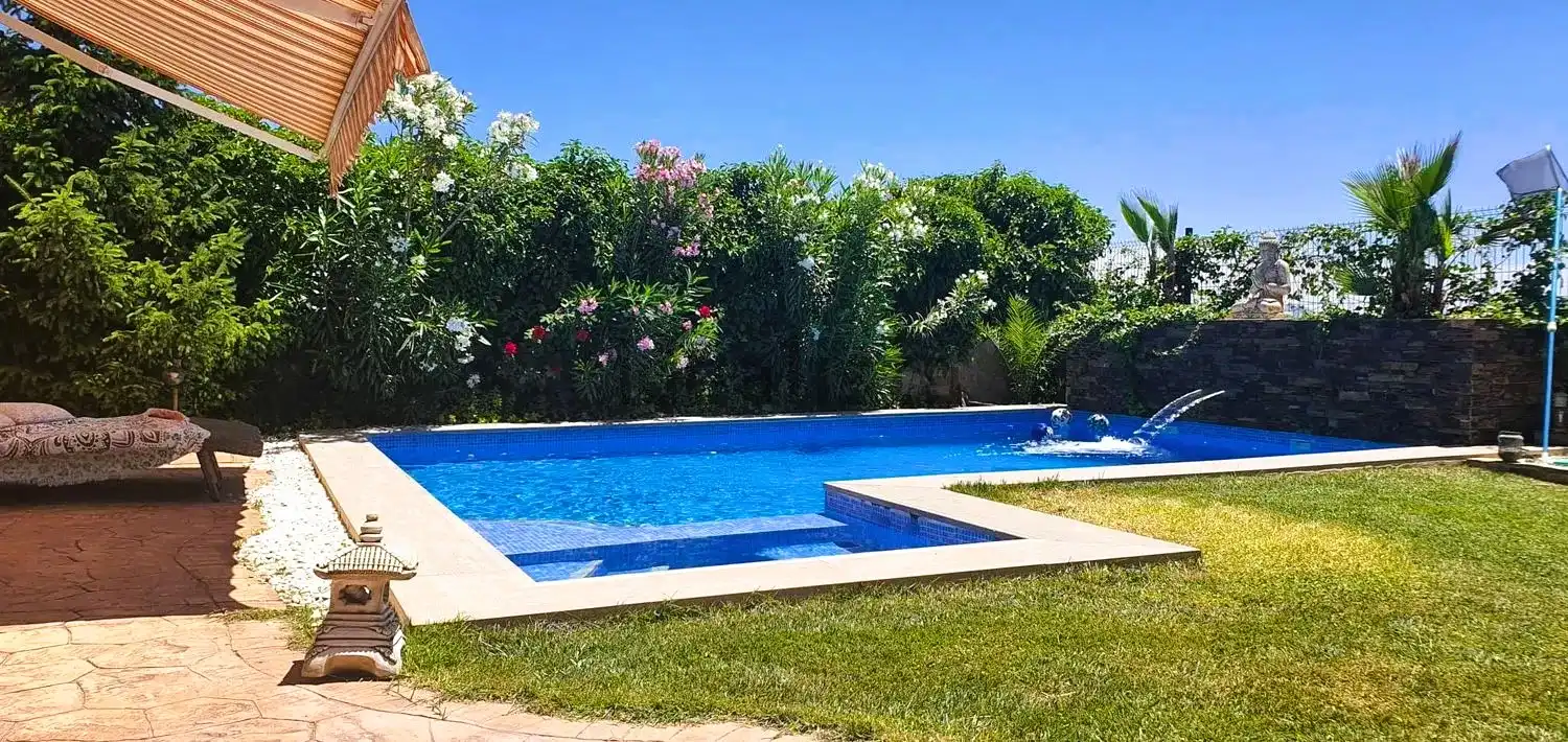 Schwimmbecken von Haus oder Chalet zum Verkauf in Barcience mit Klimaanlage, Heizung und Privatgarten