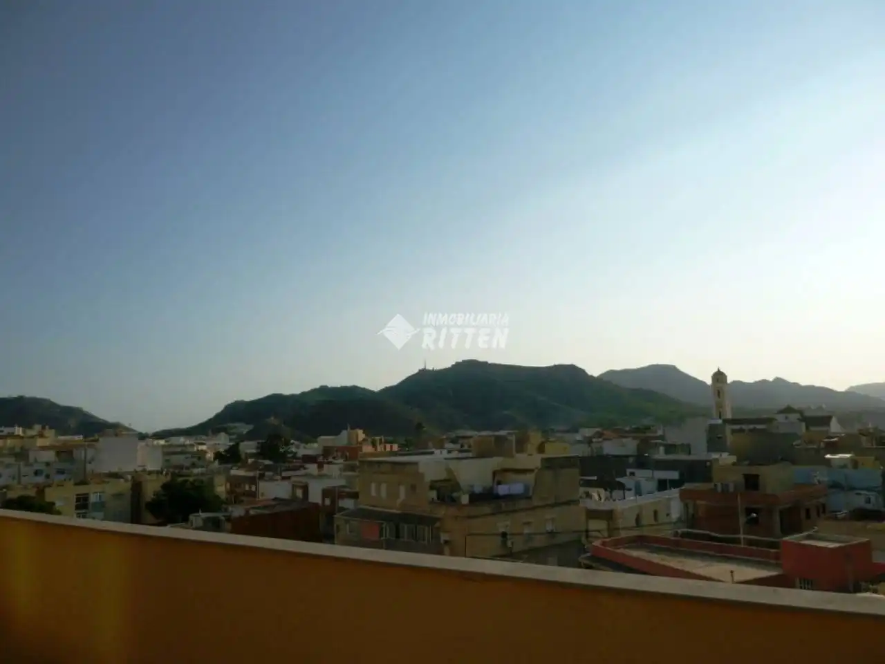 Vista exterior de Piso de alquiler en Cartagena con Aire acondicionado, Calefacción y Terraza