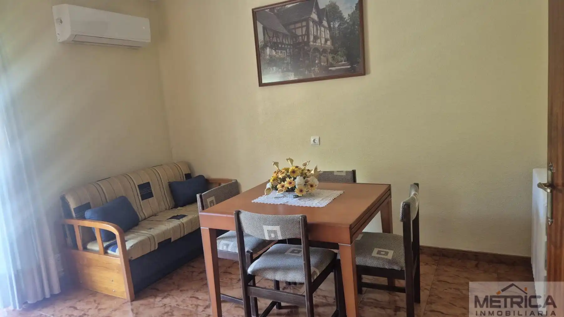 Dining room of Flat for sale in Salamanca  with Air Conditioner, Heating and Terrace