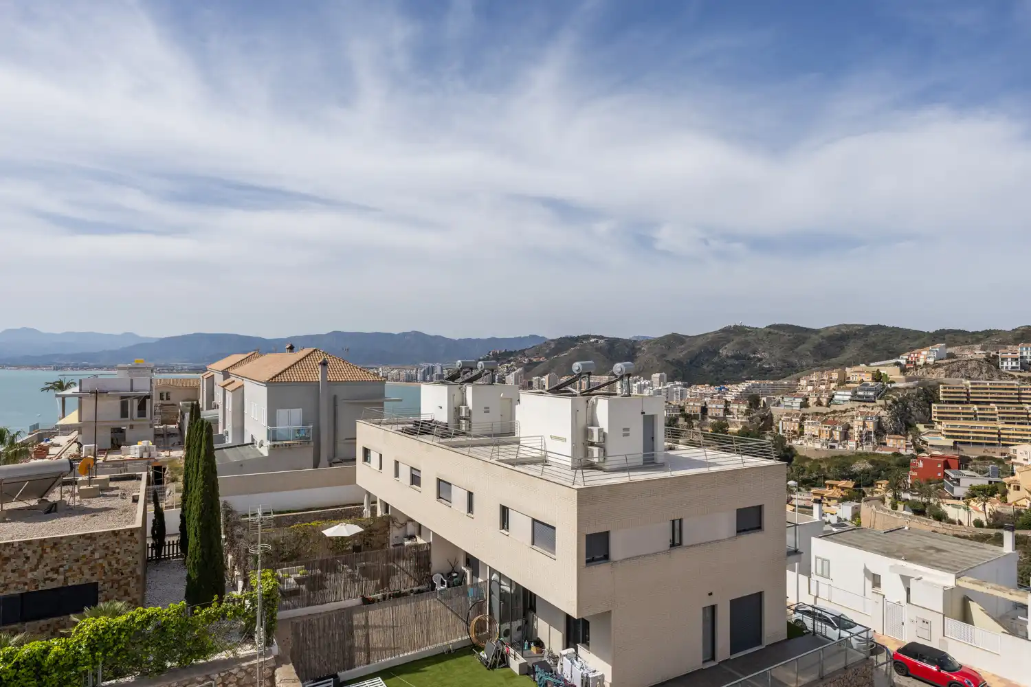 Vista exterior de Casa o chalet en venta en Cullera con Aire acondicionado, Calefacción y Jardín privado