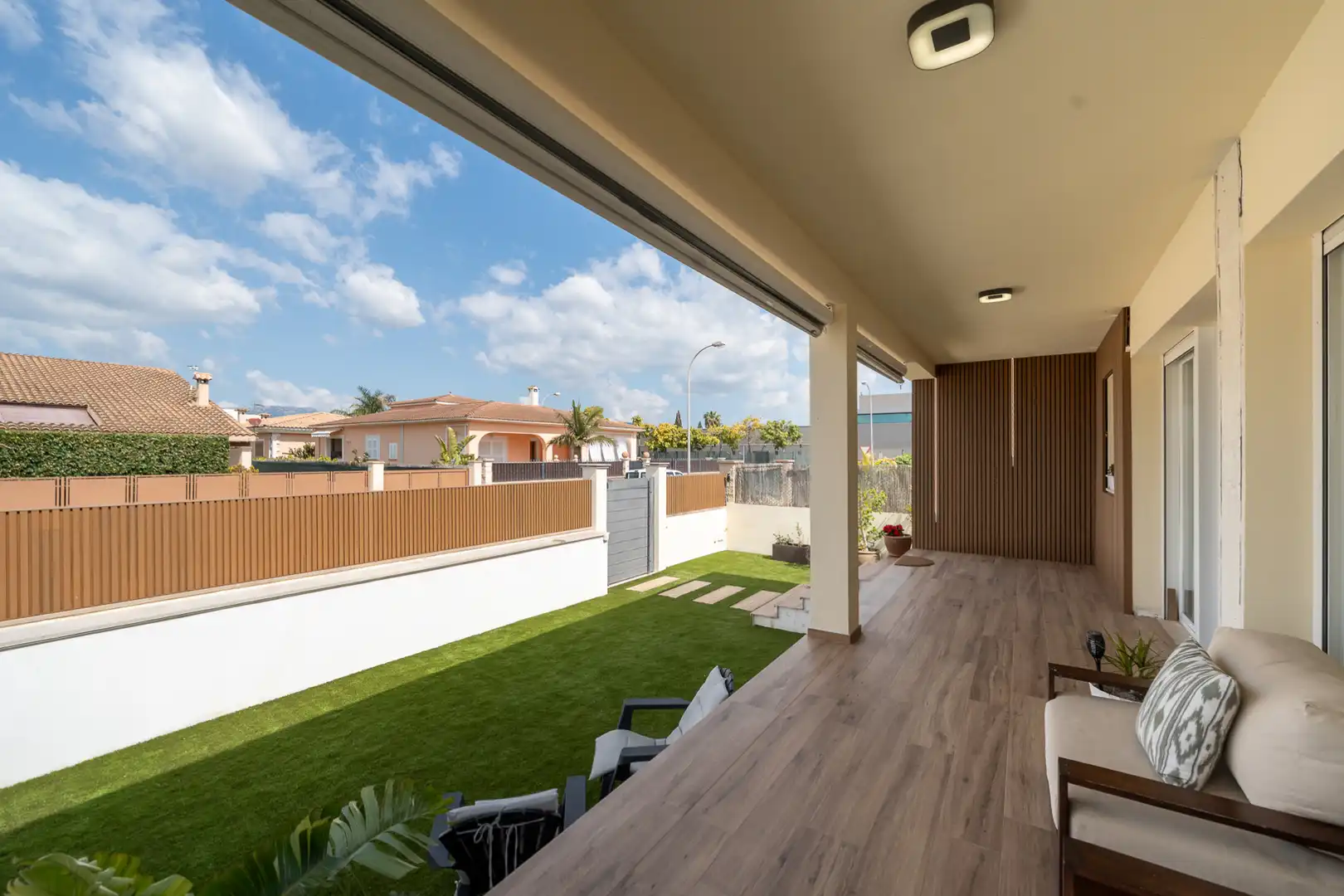 Terrassa de Casa o xalet en venda en Marratxí amb Aire condicionat, Calefacció i Jardí privat