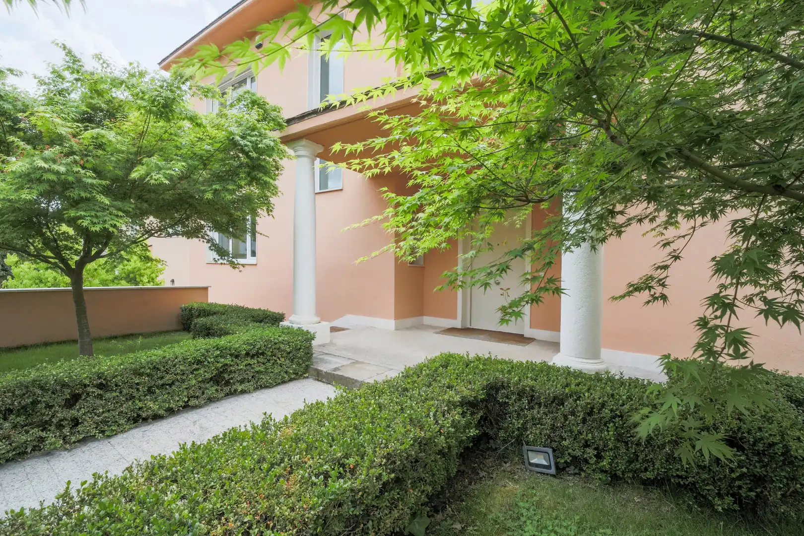 Garden of Houses for rent in Madrid  with Air Conditioner, Heating and Private garden