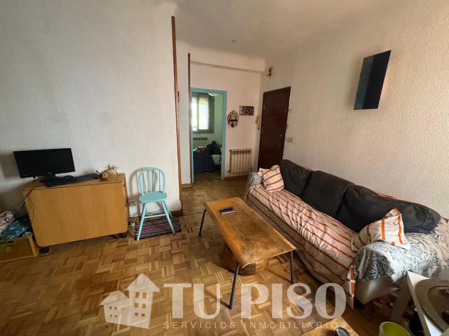 Sala de estar de Piso en venta en Madrid con Calefacción y Amueblado