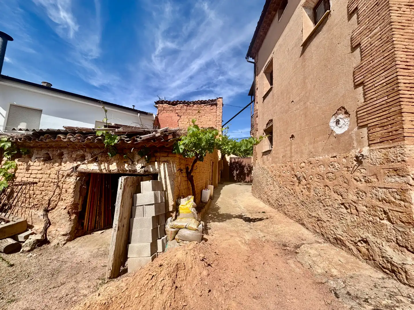Vista exterior de Casa o chalet en venta en Cetina con Trastero, Amueblado y Balcón