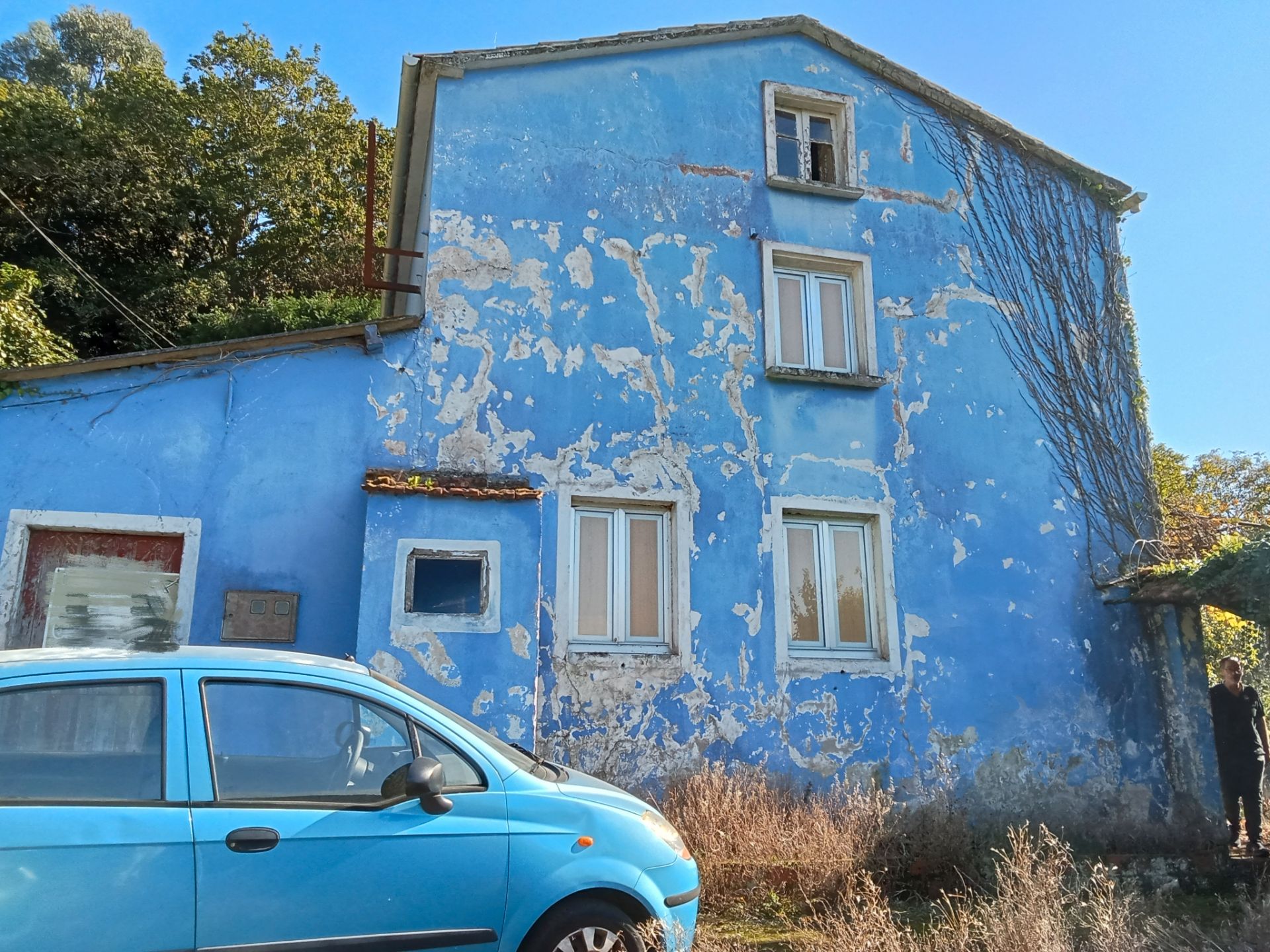Vista exterior de Casa adosada en venda en Ferrol