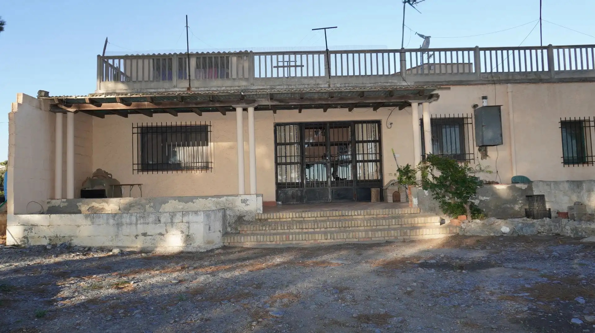Vista exterior de Finca rústica en venta en Motril con Jardín privado, Terraza y Trastero