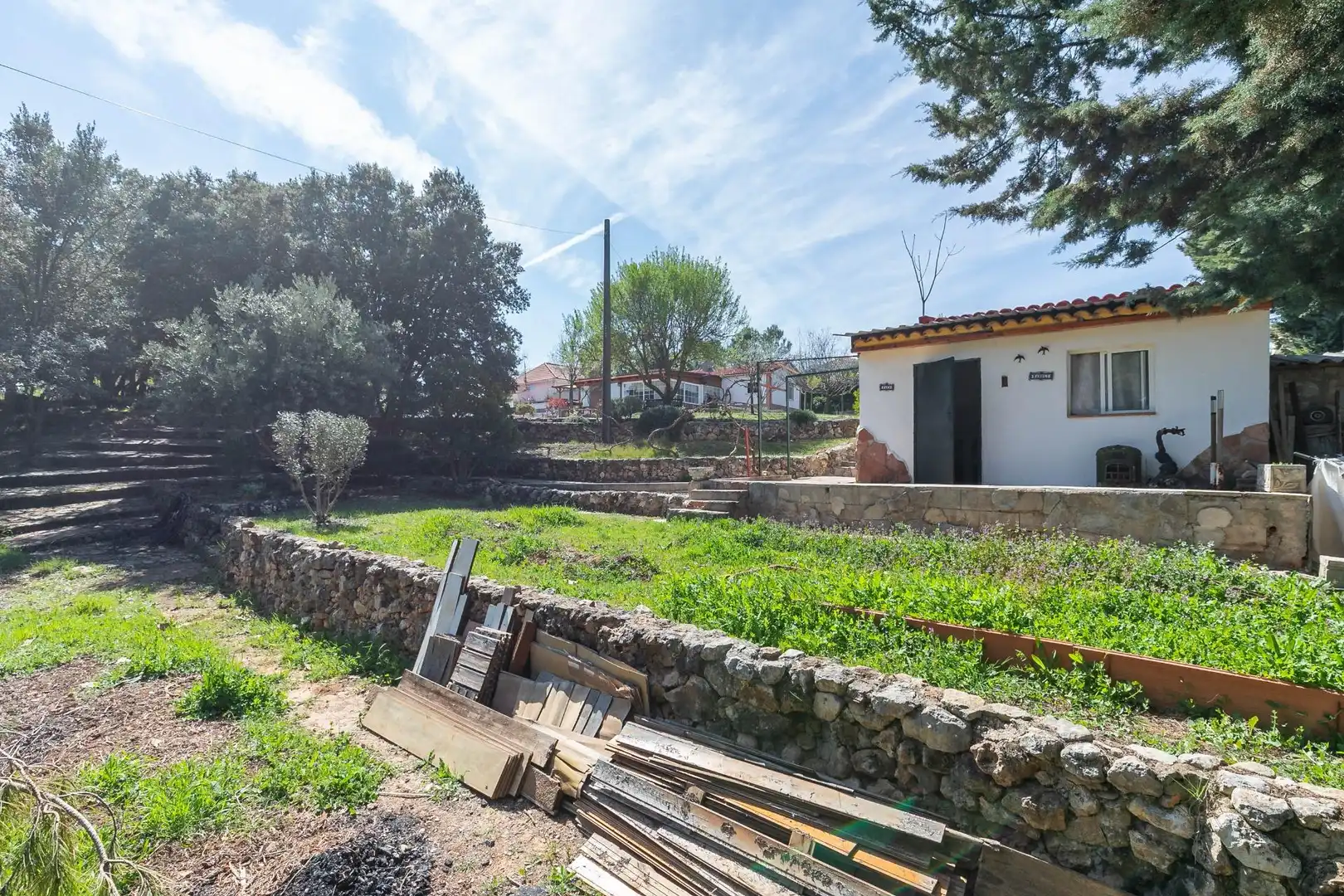 Houses for sale in Almoguera  with Air Conditioner, Heating and Private garden