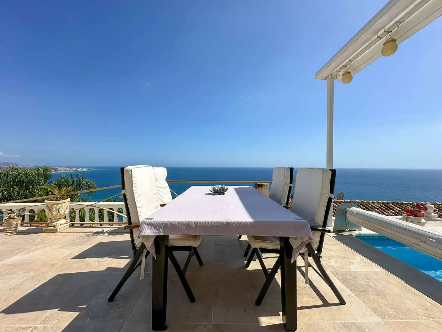 Terrace of Houses for sale in Salobreña  with Terrace, Swimming Pool and Internet