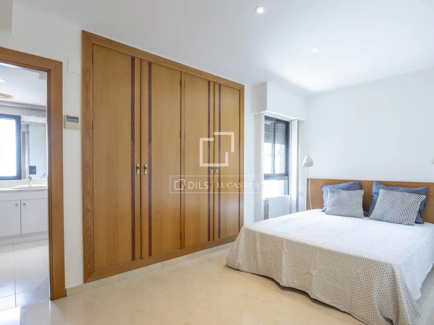 Schlafzimmer von Wohnung zur Miete in Gandesa mit Klimaanlage, Heizung und Privatgarten