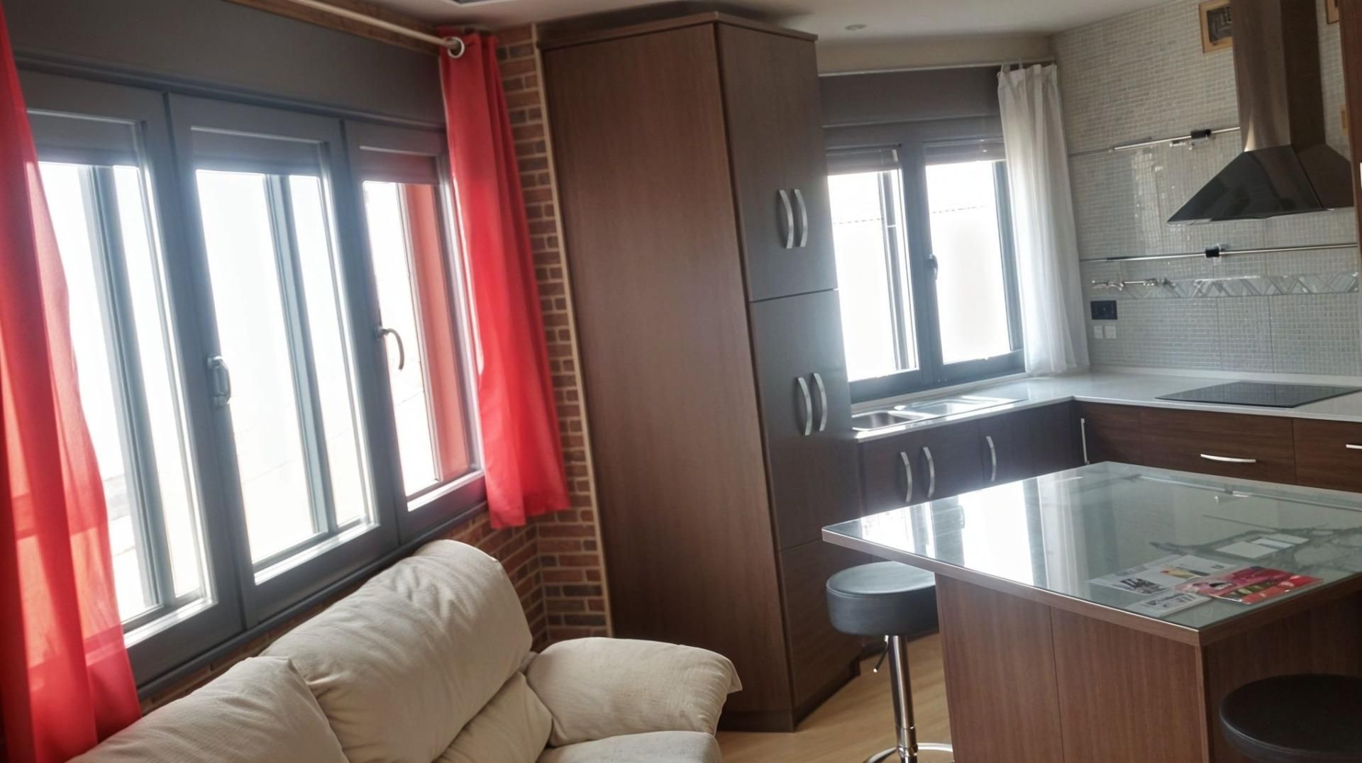 Bedroom of Flat for sale in  Albacete Capital  with Air Conditioner